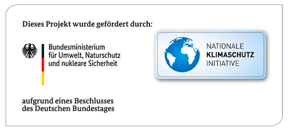 Dieses Projekt wurde gefürdert durch: Bundesministerium für Umwelt, Nturschutz und nukleare Sicherheit aufgrund eines Beschlusses des Deutschen Bundestages